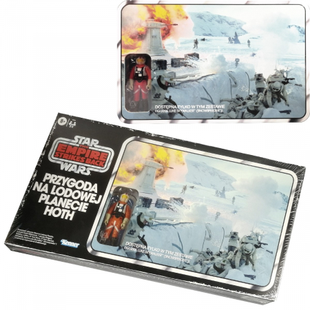 Gra Planszowa Star Wars Retro +Figurka Luka Unikat